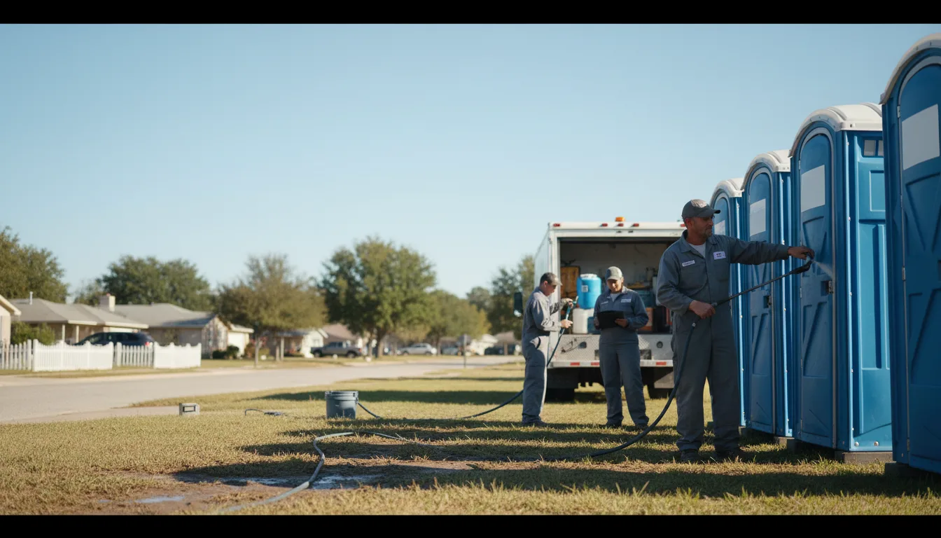 Long-Term Portable Toilet Rental in Silverstreet, SC near me